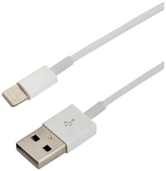 Кабель Rexant для Apple, USB-A/Lightning, Quick Charge 2,4 А, 1 м (18-1121) 90154658724