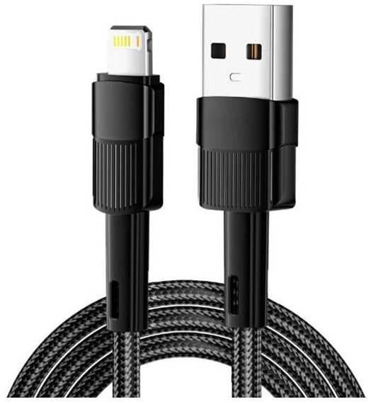 Кабель Rexant для Apple, USB-A/Lightning, 2,4 А, Quick Charge, 1 м (18-7060) 90154658765