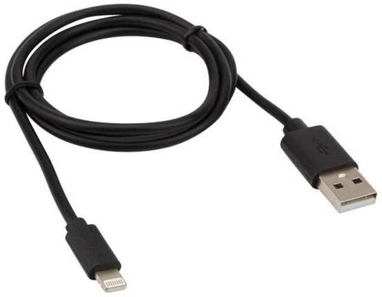 Кабель Rexant для Apple, USB-A/Lightning, 1 А, ПВХ оплетка, 1 м (18-1122) 90154658770