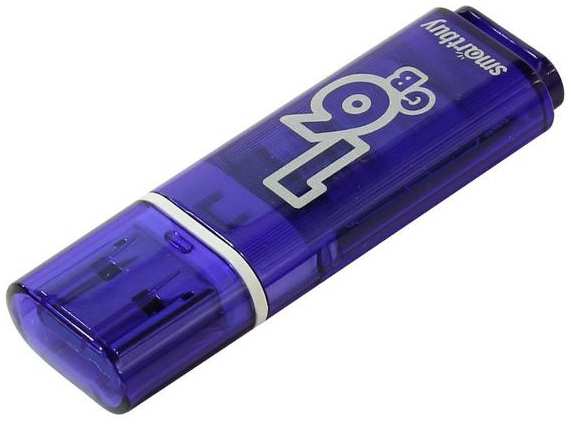 USB-флешка Smartbuy Glossy Series 16GB (SB16GBGS-B)