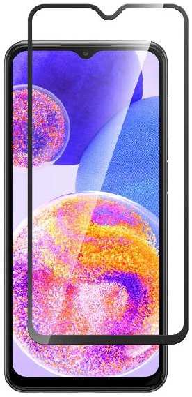 Комплект защитных стекол PERFEO для Samsung Galaxy A23 Full Screen&Glue Black, 3 шт (PF_D0228)