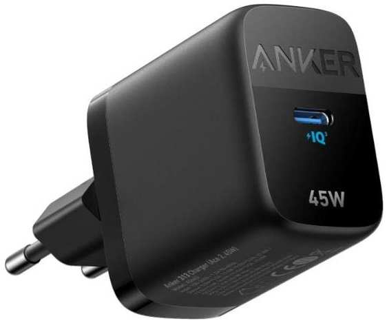Сетевое зарядное устройство Anker 313 USB Type-C 45W Black (A2643) 90154671518