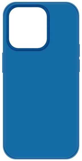Чехол KRUTOFF Silicone Case для iPhone 15 Pro, синий (475567) 90154686102