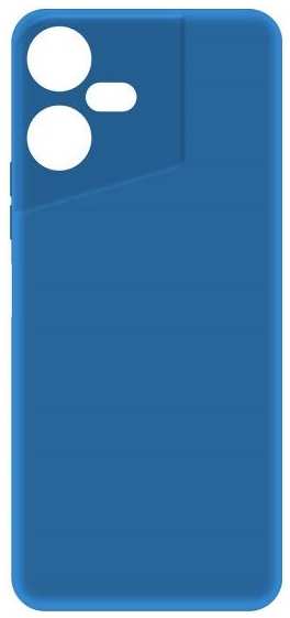 Чехол KRUTOFF Silicone Case для Tecno Pova Neo 3, синий (458327) 90154688212