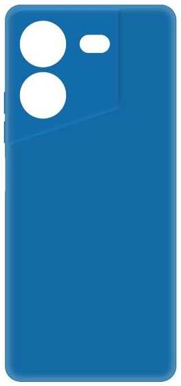 Чехол KRUTOFF Silicone Case для Tecno Pova 5, синий (458323) 90154688278