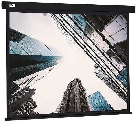 Экран для видеопроектора Cactus Wallscreen, 140x140 см, 1:1, настенно-потолочный, рулонный, (CS-PSW-140x140)