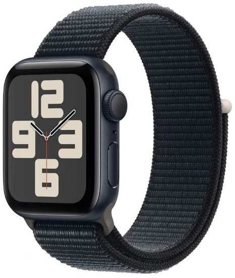 Смарт-часы Apple Watch SE (2023) 40mm Midnight Aluminum Case with Midnight Sport Loop (MRE03LL/A) 90154692527