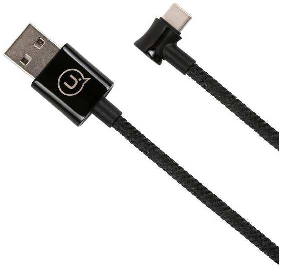 Кабель Usams U13 USB Type-C Smart Power-off, 1,2 м, черный (УТ000020270) 90154692655