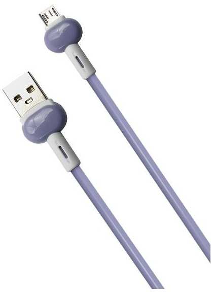 Кабель RED-LINE Candy USB/microUSB, 1 м, фиолетовый (УТ000021987) 90154692723