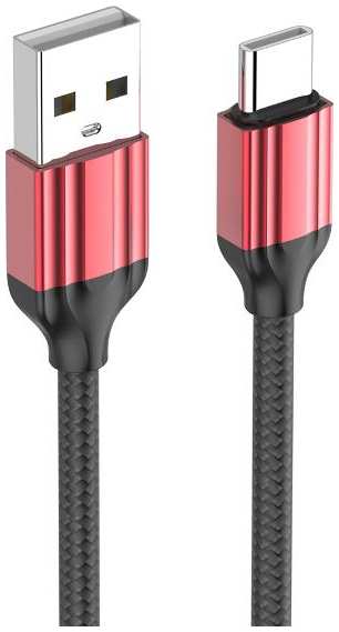 Кабель LDNIO LS432 USB Type-C, 2 м, красный (LD_B4570) 90154692886