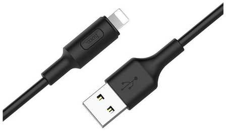 Кабель HOCO X25 Soarer, USB/Lightning, 1m Black (80107) 90154696027