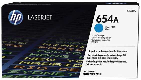 Картридж HP LaserJet 654A (CF331A)