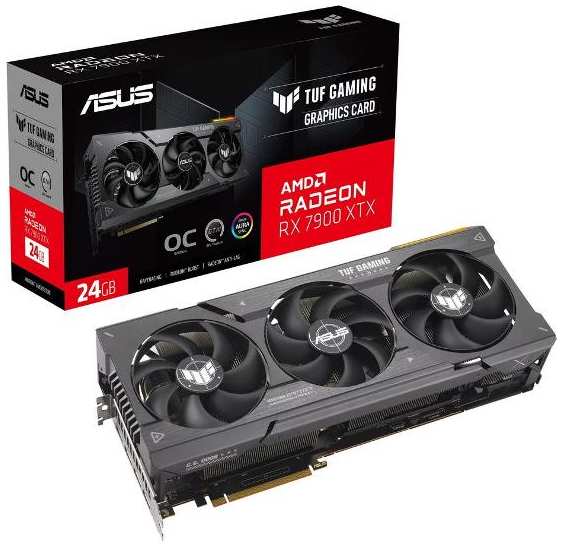 Видеокарта ASUS TUF-RX7900XTX-O24G-Gaming (90YV0IG0-M0NA00) 90154707095