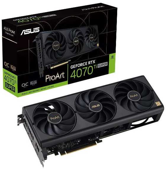 Видеокарта ASUS PROART-RTX4070TIS-O16G HDMI 1,3-DP D6X (90YV0KJ0-M0NA00) 90154707365