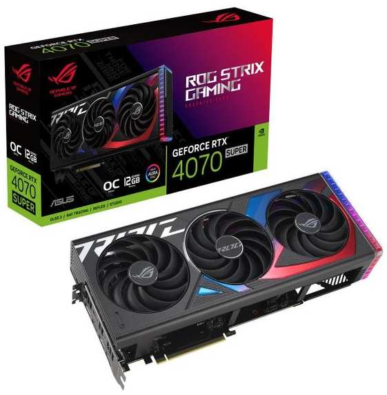 Видеокарта ASUS ROG-STRIX-RTX4070S-O12G-Gaming HDMI 2,3-DP 12G D6X (90YV0KD0-M0NA00) 90154707996