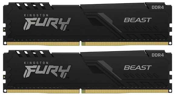 Оперативная память Kingston DDR4 16GB 3200MHz (KF432C16BBK2/16)