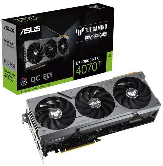 Видеокарта ASUS TUF-RTX4070TIS-O16GGAMING 90154708415