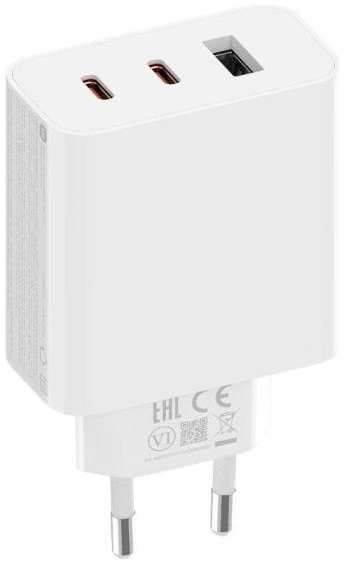 Сетевое зарядное устройство Xiaomi 67W GaN Charger 2C1A EU A07ZMEU (BHR7493EU) 90154712989