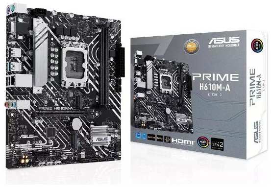 Материнская плата ASUS Prime H610M-A-CSM LGA1700 Intel H610 (90MB1G20-M0EAYC) 90154713248