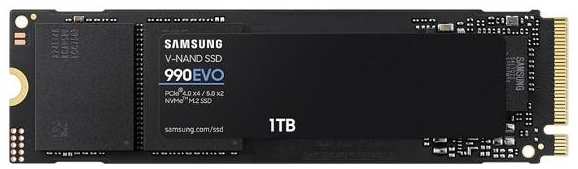 SSD накопитель Samsung 990 Evo 1000GB (MZ-V9E1T0BW) 90154715307