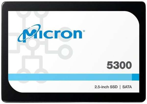 SSD накопитель CRUCIAL Micron 5300 Max 3840GB (MTFDDAK3T8TDT-1AW1ZABYY) 90154715324