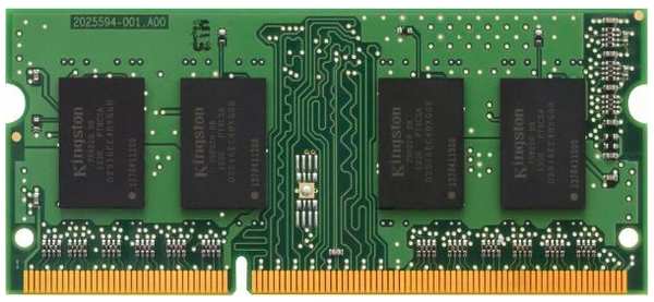 Оперативная память Kingston DDR3-1x 2GB 1600МГц SO-DIMM Ret (KVR16S11S6/2)