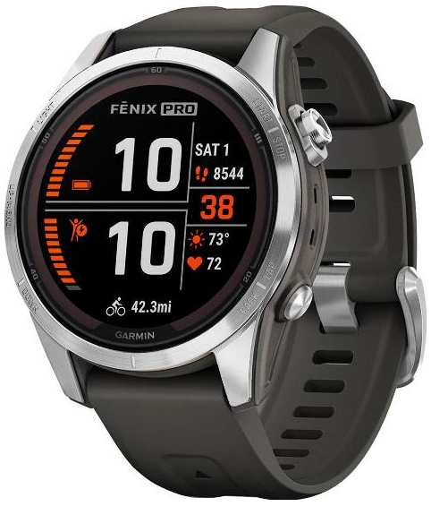 Смарт-часы Garmin Fenix 7S Pro Solar Edition