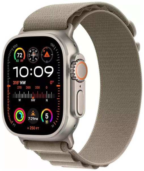 Смарт-часы Apple Watch Ultra 2 Olive Alpine Loop Small (MREQ3) 90154718381