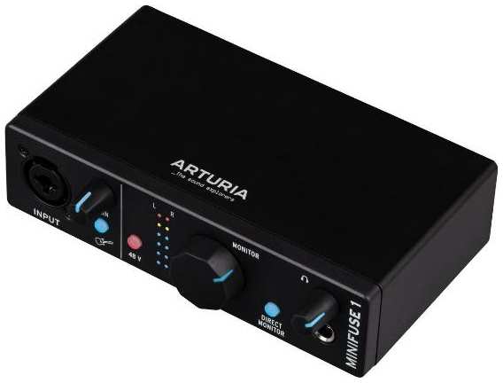 Аудиоинтерфейс Arturia MiniFuse 1 Black (800101) 90154718440