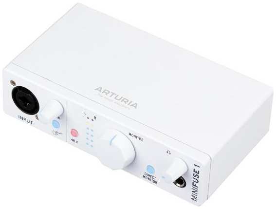 Аудиоинтерфейс Arturia MiniFuse 1 White (800111) 90154718449