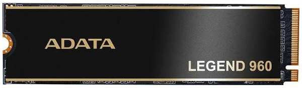 SSD накопитель ADATA Legend 960, 4TB, M.2 2280, PCIe 4.0 x 4, NVMe, M.2 (ALEG-960-4TCS)