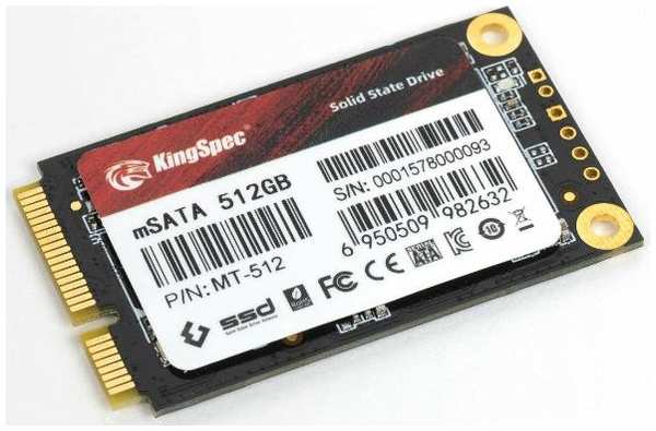 SSD накопитель KingSpec MT Series MT-512, 512GB, mSATA 90154721956