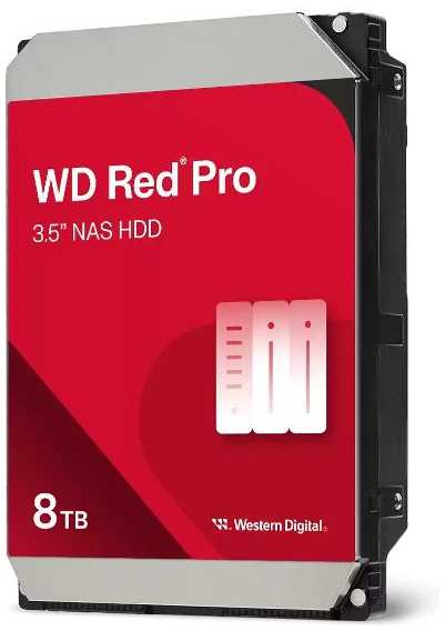 Жесткий диск WD Red Pro SATA III 3.5″ 8ТB (WD8005FFBX) 90154722216