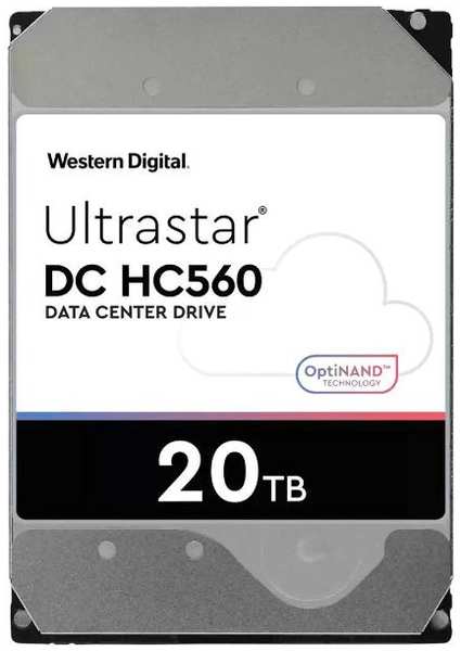 Жесткий диск WD Ultrastar DC HC560 SATA III 3.5″ 20ТB (WUH722020BLE6L4) 90154722281