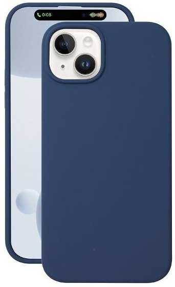 Чехол Deppa Silicone Case Pro для Apple iPhone 15, синий (88413) 90154724140