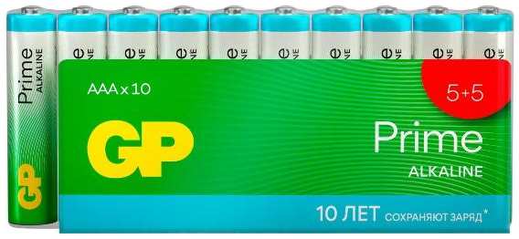 Батарейки GP Prime Alkaline LR03 (AAA), 10 шт (24APA21-2CRSWC10)