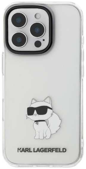 Чехол Karl Lagerfeld для iPhone 16 Pro Max, PC/TPU NFT Choupette Hard (KLHCP16XHNCHTCT)