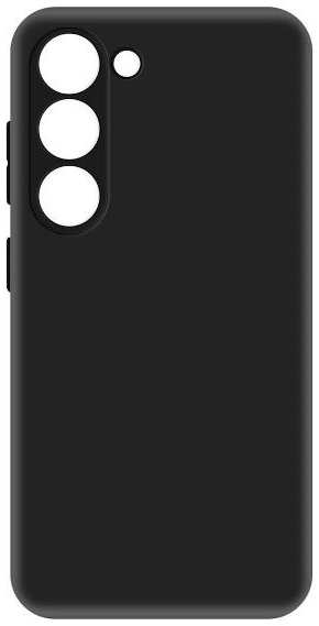 Чехол KRUTOFF Soft Case для Samsung Galaxy S23, черный (391517) 90154740023