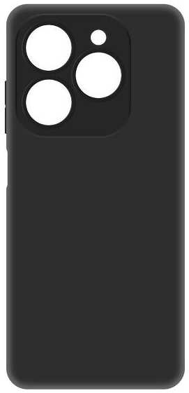 Чехол KRUTOFF Soft Case для Tecno Spark 20 Pro, черный (492120) 90154740037