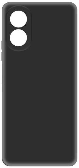 Чехол KRUTOFF Soft Case для Oppo A18/A38 4G, черный (480590) 90154740046