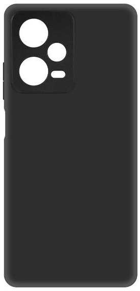 Чехол KRUTOFF Soft Case для Xiaomi Redmi Note 12 Pro+ 5G, черный (415333) 90154740143