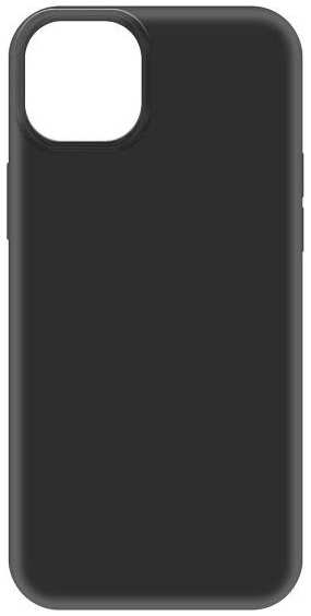 Чехол KRUTOFF Soft Case для iPhone 15 Plus, черный (475554) 90154740180