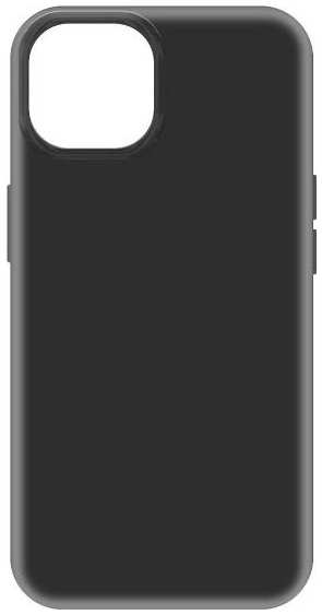 Чехол KRUTOFF Soft Case для iPhone 15, черный (475553) 90154740185