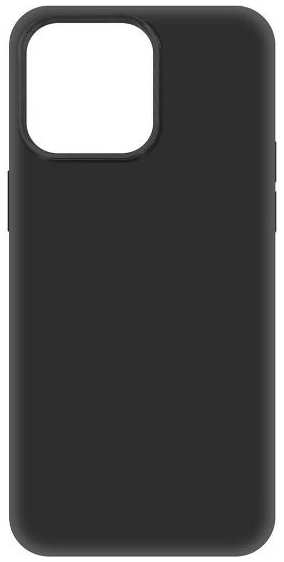 Чехол KRUTOFF Soft Case для iPhone 15 Pro Max, черный (475556) 90154740189