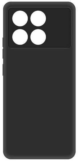Чехол KRUTOFF Soft Case для Xiaomi Poco X6 Pro, черный (525785) 90154740974