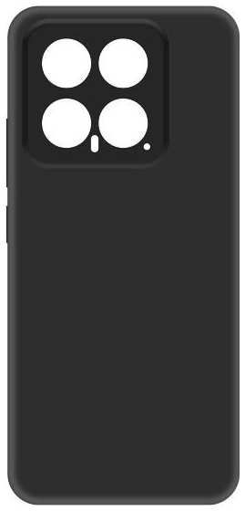 Чехол KRUTOFF Soft Case для Xiaomi 14, черный (531713) 90154740980