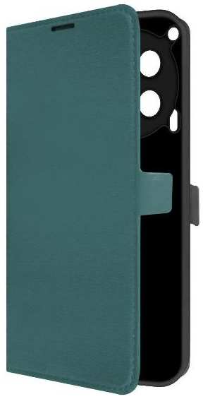 Чехол KRUTOFF Eco Book для Tecno Camon 30, зеленый опал (526053) 90154741306
