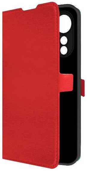Чехол KRUTOFF Eco Book для Oppo A78 4G, красный (480547) 90154741320