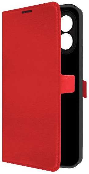 Чехол KRUTOFF Eco Book для Oppo A18/A38 4G, красный (480539) 90154741324