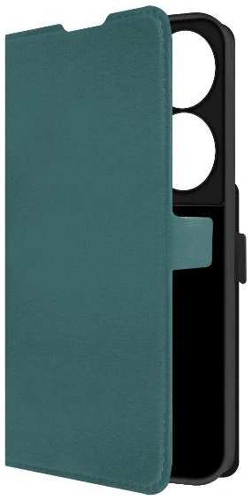 Чехол KRUTOFF Eco Book для Honor X7b, зеленый опал (536668) 90154741368